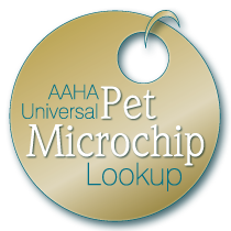 AAHA Pet Microchip Lookup Logo AAHA Pet Microchip Lookup Logo